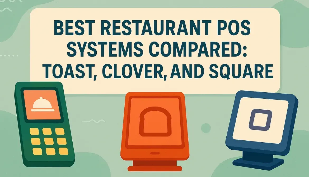 Toast vs. Square vs. Clover Which POS Really Serves Bars