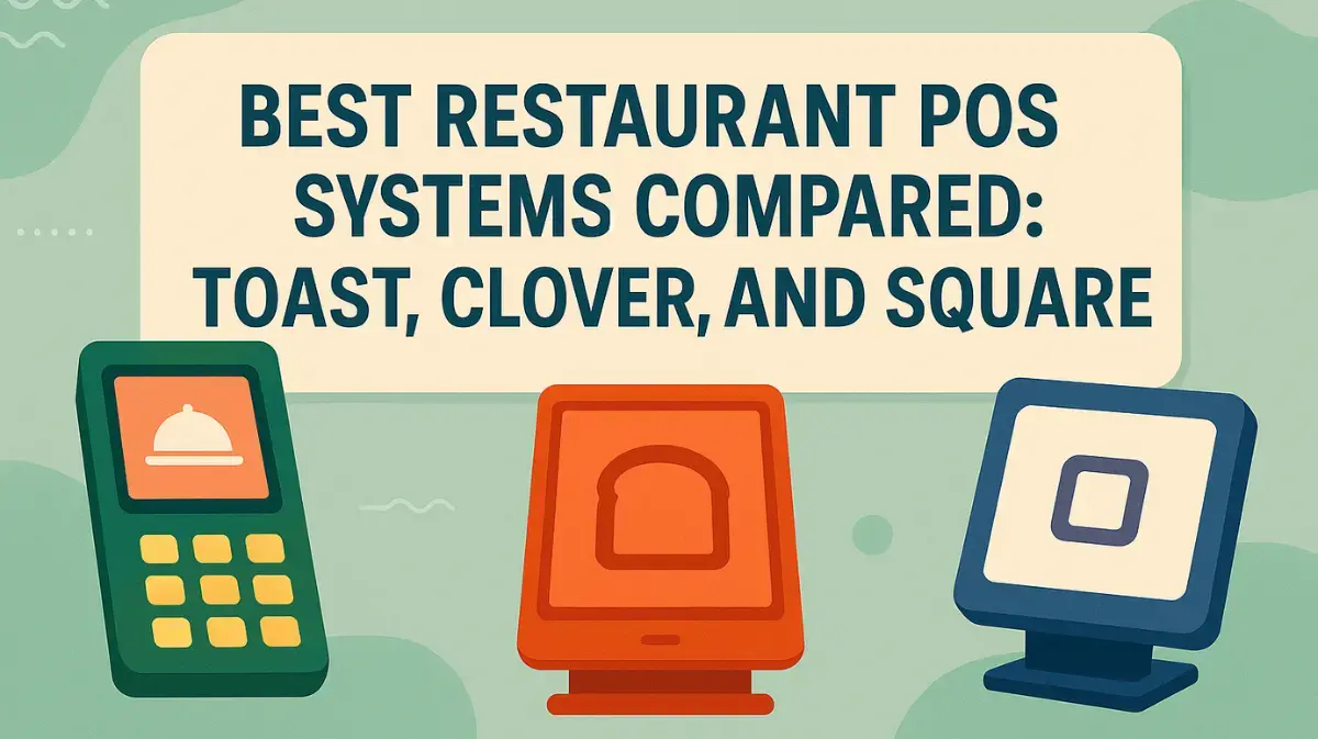 Toast vs. Square vs. Clover Which POS Really Serves Bars